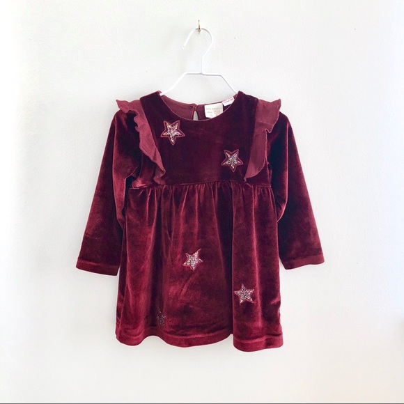 velvet star dress